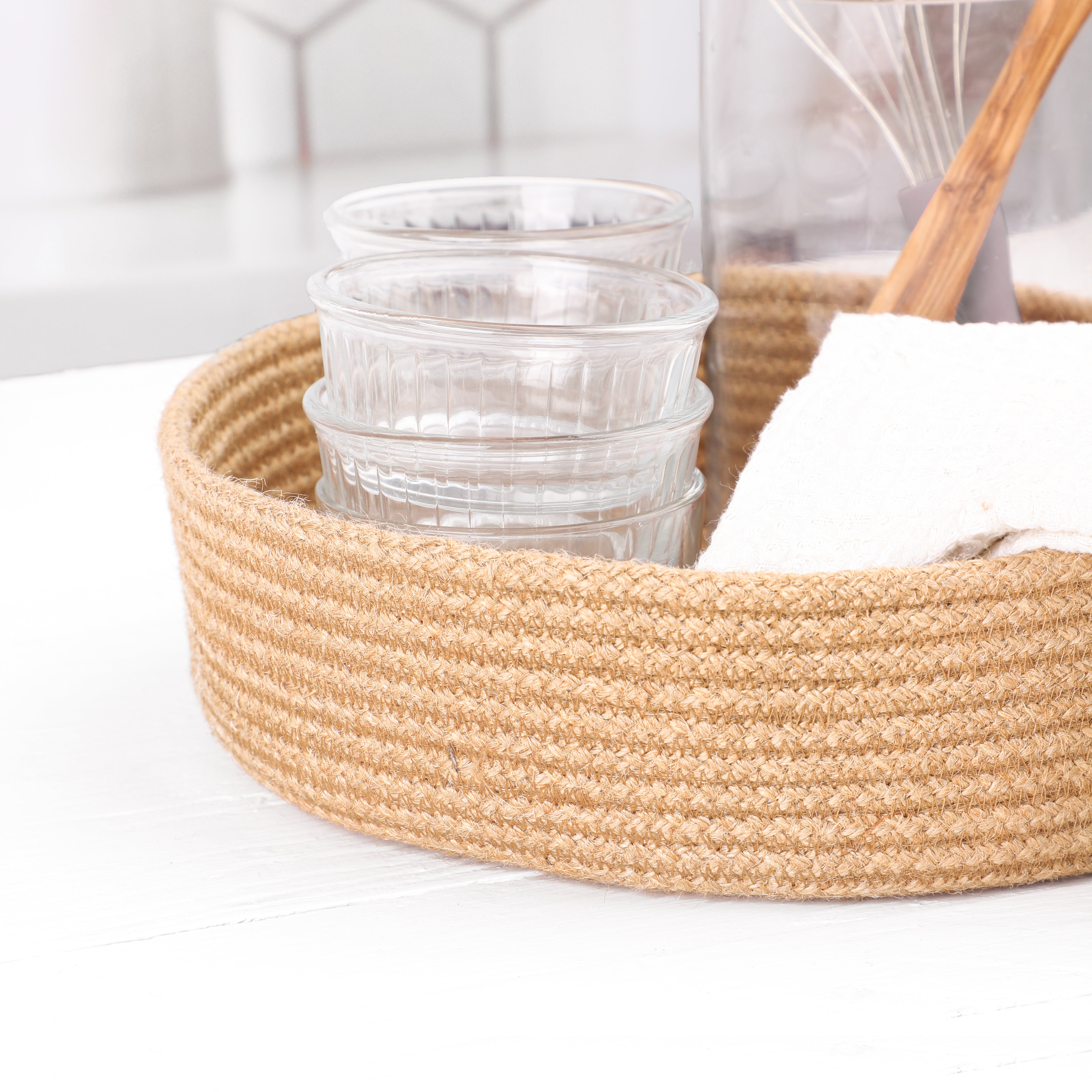 Handwoven Plant Basket - ArtisRaw